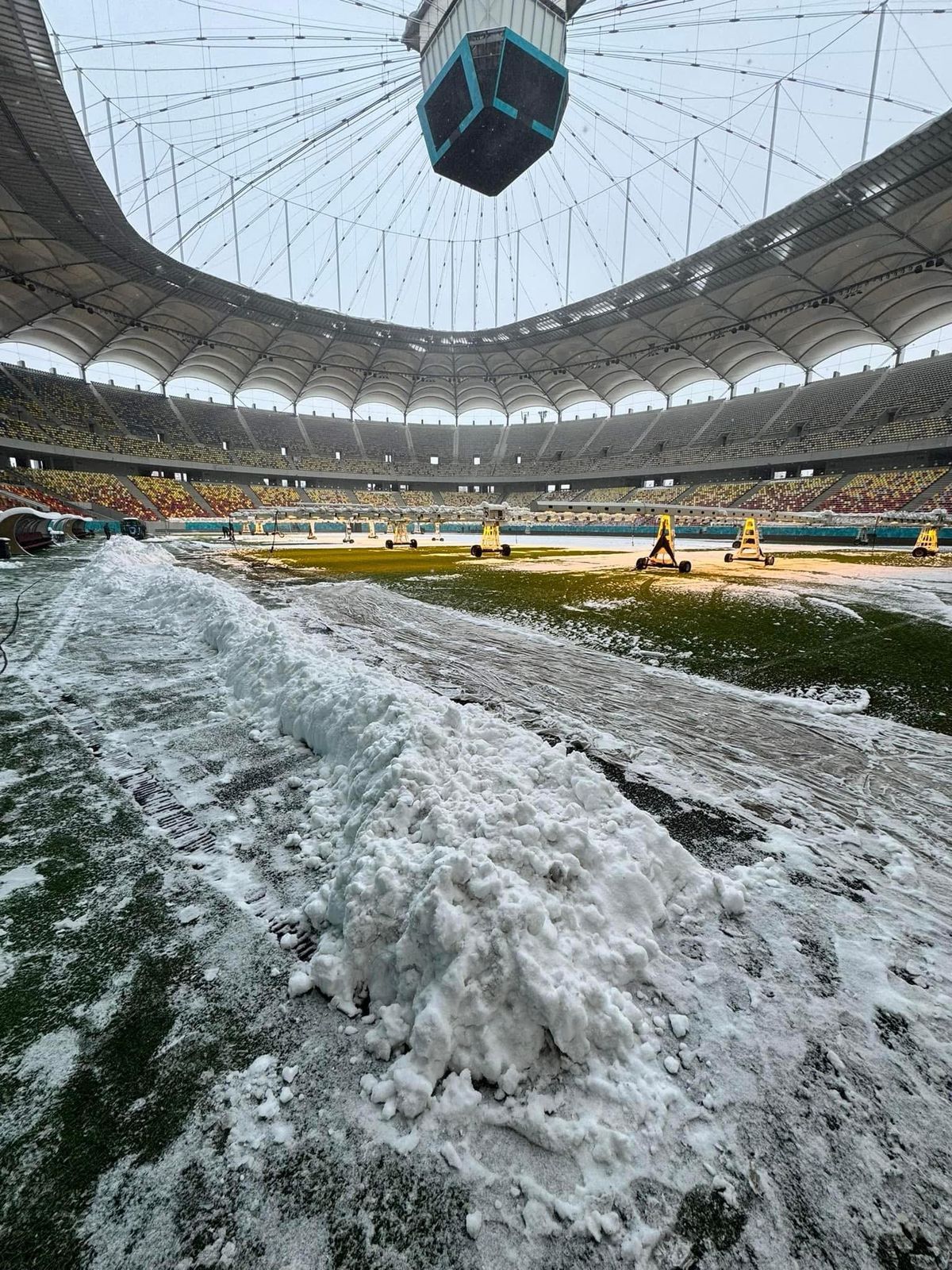 Arena Națională cu două zile înainte de FCSB - PAOK