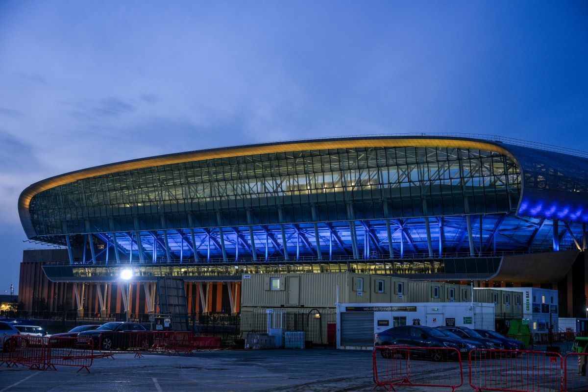 Noul stadion al echipei Everton. Foto: X