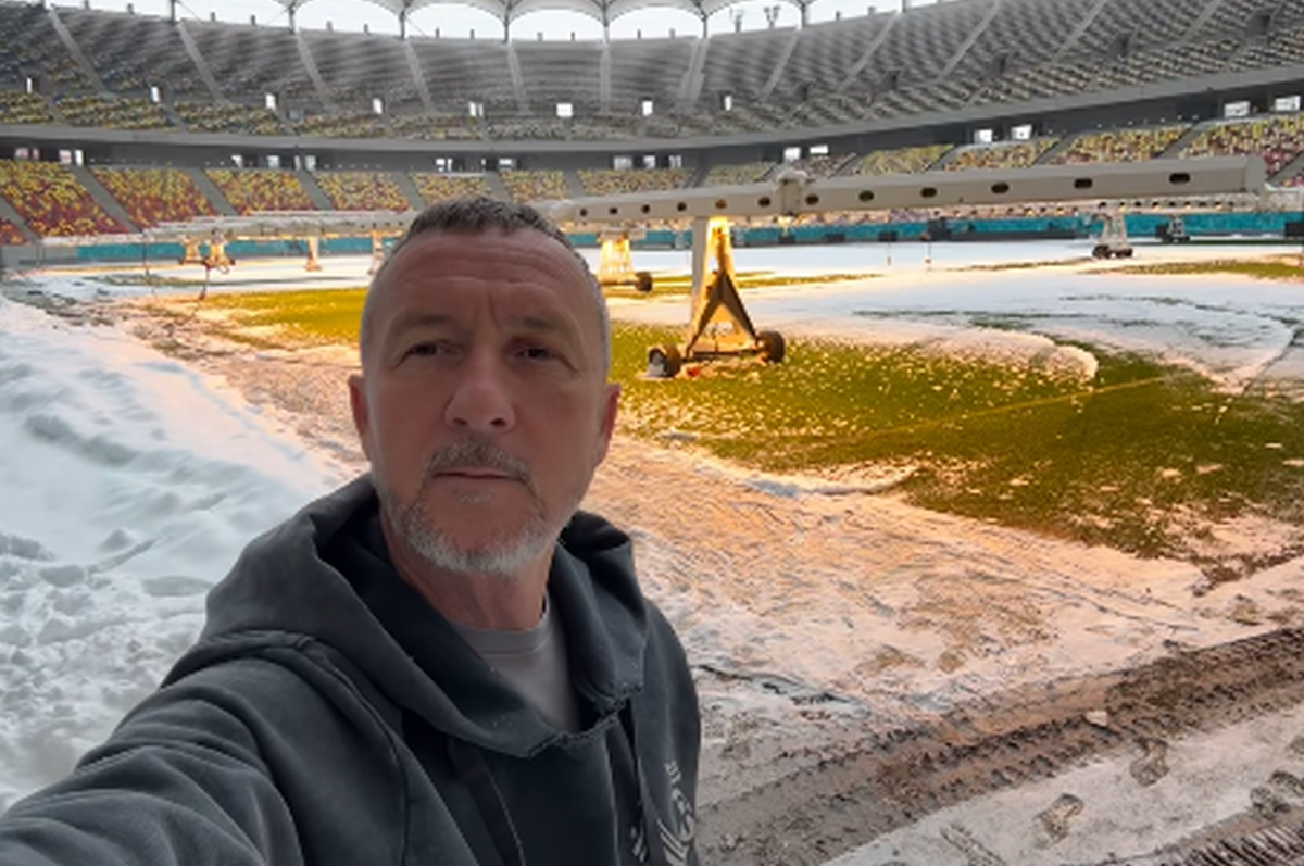 Mihai Stoica s-a filmat pe Arena Națională cu două zile înainte de FCSB - PAOK: „Pentru ziariștii greci: la ei e o rușine mondială”