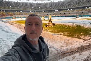 Mihai Stoica s-a filmat pe Arena Națională cu două zile înainte de FCSB - PAOK: „Pentru ziariștii greci”