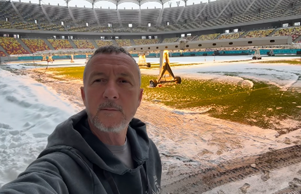 Mihai Stoica s-a filmat pe Arena Națională cu două zile înainte de FCSB - PAOK: „Pentru ziariștii greci: la ei e o rușine mondială”