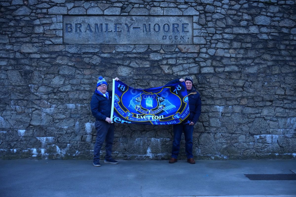 Noul stadion al echipei Everton. Foto: X