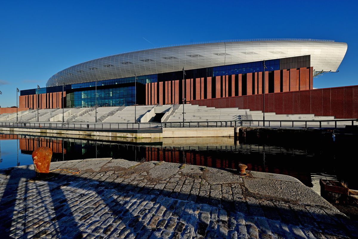 Noul stadion al echipei Everton. Foto: X