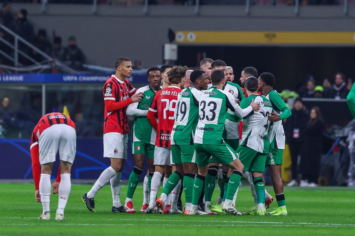 AC Milan - Feyenoord, returul play-off-ului pentru optimile Ligii Campionilor