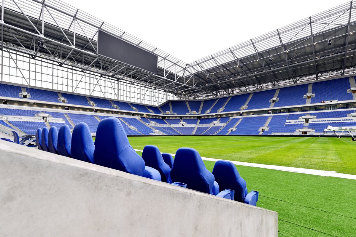 Noul stadion al echipei Everton. Foto: X