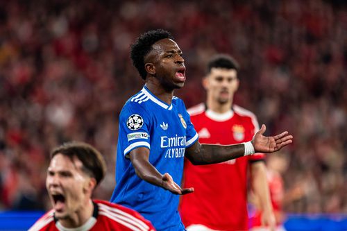 Vinicius Junior și-a atras din nou insulte rasiste, de data asta la Lisabona, în meciul Benfica - Real Madrid din play-off-ul de Champions League / Foto: Imago