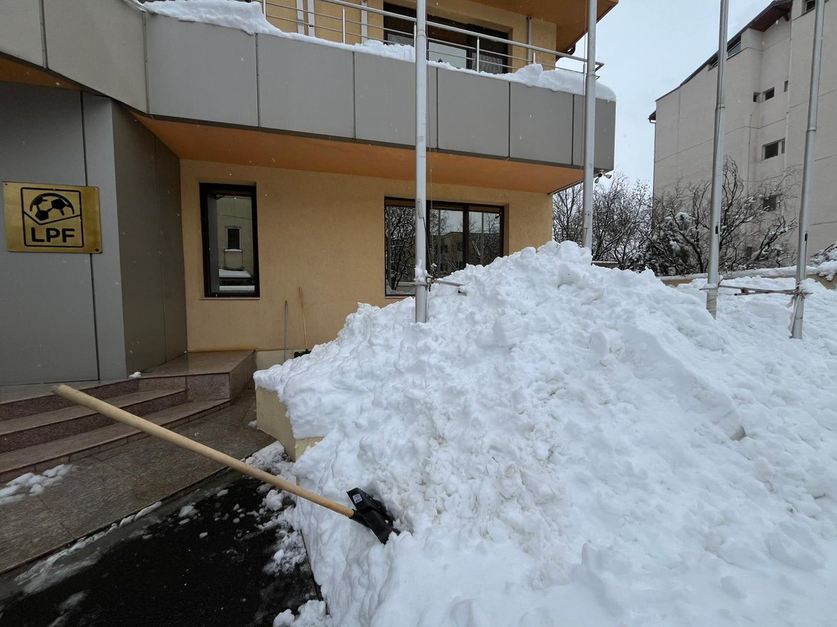 Sediul LPF, în ziua ședinței Comisiei de Disciplină