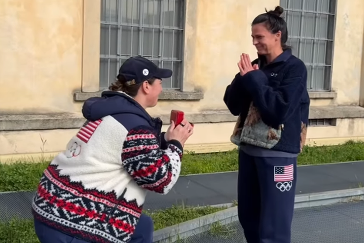 O nouă poveste de dragoste olimpică » O sportivă a fost cerută în căsătorie de iubita ei