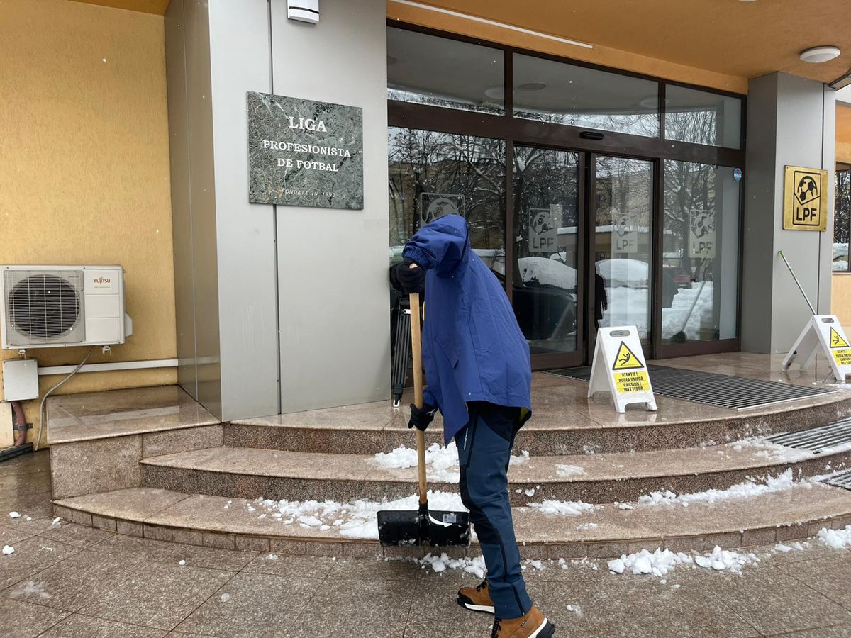 Sediul LPF, în ziua ședinței Comisiei de Disciplină