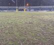 Gazonul arenei din Iași, în urma partidei de rugby România - Belgia. Foto: Ovidiu Minea (GSP)