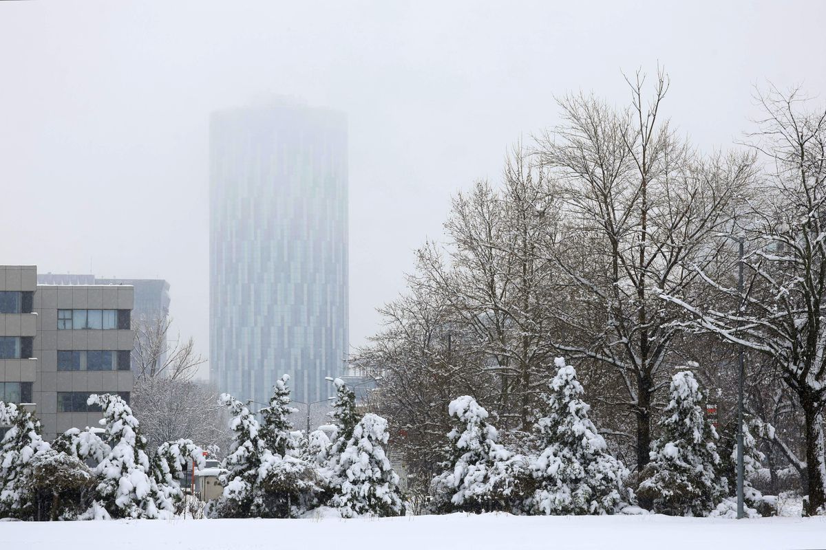 Zăpadă București - februarie 2026