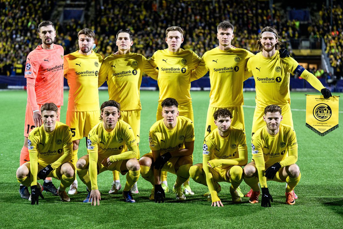 Bodo/Glimt - Inter, turul play-off-ului pentru sferturile UCL // foto: Imago