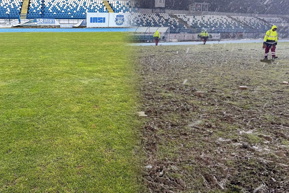 Stadionul „Emil Alexandrescu” din Iași. Foto: Ovidiu Minea (GSP)