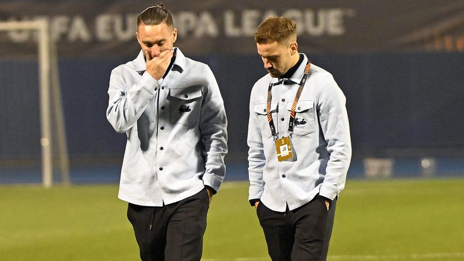 Ofri Arad în echipamentul FCSB la antrenament, pregătit pentru debut, alături de Mihai Popescu în recuperare completă după accidentare | sursa foto: Gazeta Sporturilor