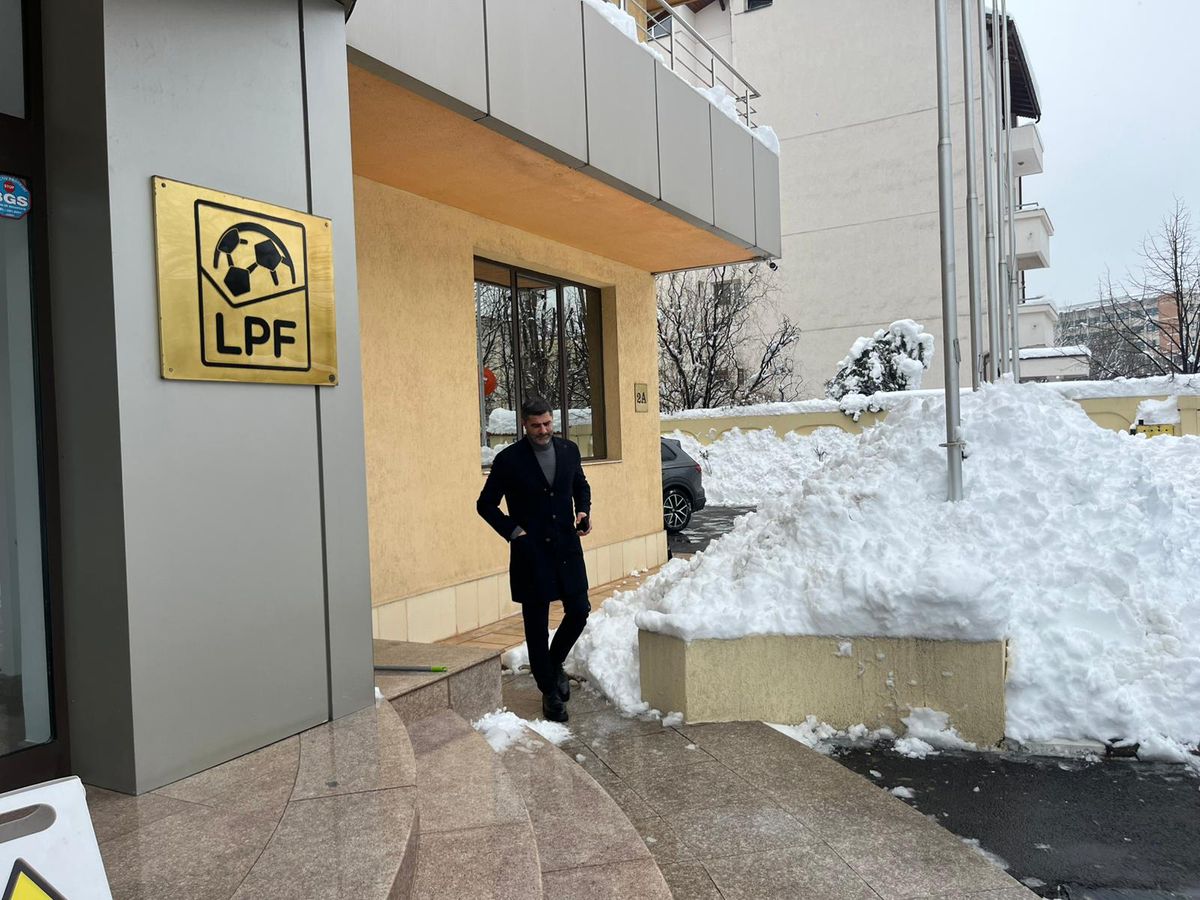 Sediul LPF, în ziua ședinței Comisiei de Disciplină