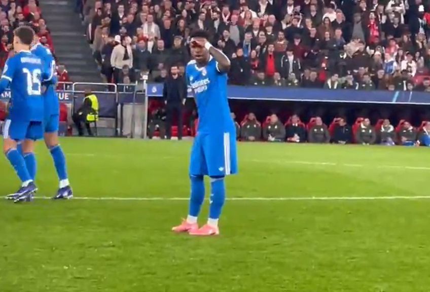 Vinicius Junior, în centrul unui scandal de rasism în Benfica - Real Madrid / Foto: Captură X