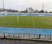 Gazonul arenei din Iași, înainte de partida de rugby România - Belgia. Foto: Ovidiu Minea (GSP)
