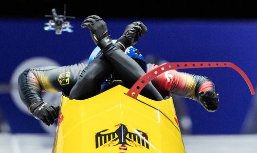 O dronă în spatele echipajului Germaniei, foto: Imago