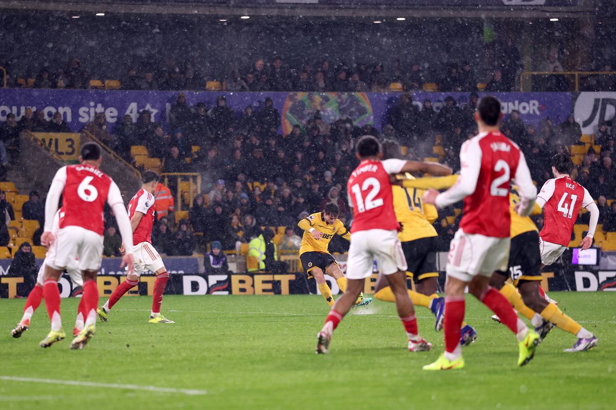 Arsenal se încurcă cu „lanterna roșie” Wolverhampton » „Tunarii” ratează șansa de a urca la +7 în fruntea Premier League