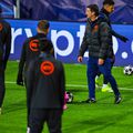 Imagine de la antrenamentul condus de Cristi Chivu la Bodo înaintea partidei jucate de Inter în play-off-ul de Liga Campionilor / Foto: Imago
