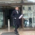 Dani Coman, ieșind din sediul LPF / Foto: GSP