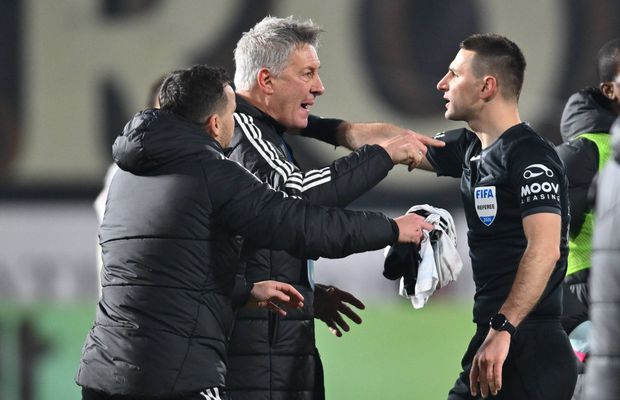 Cine va arbitra derby-ul Rapid - Dinamo » Ultimul meci al „centralului”, urmat de scandal