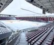 Așa arăta astăzi stadionul Rapidului. Foto: Ionuț Iordache (GSP)