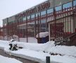 Stadionul Rapid, Giulești. Iarna a pus stăpânire pe București - 18 februarie 2026. Foto: Ionuț Iordache (GSP.RO)