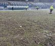 Gazonul arenei din Iași, în urma partidei de rugby România - Belgia. Foto: Ovidiu Minea (GSP)