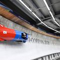 Bobul României alunecând pe pista olimpică FOTO Imago Images