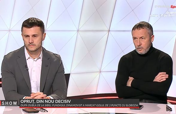 De față cu Nicolescu, Mihai Stoica le-a comparat pe Dinamo și Craiova: „E singura echipă la care nu prea am ajuns la poartă”