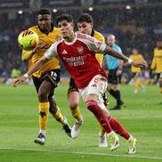 Arsenal se încurcă cu „lanterna roșie” Wolverhampton // FOTO: Getty Images