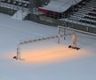 Stadionul Rapid, Giulești. Iarna a pus stăpânire pe București - 18 februarie 2026. Foto: Ionuț Iordache (GSP.RO)