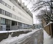Stadionul Rapid, Giulești. Iarna a pus stăpânire pe București - 18 februarie 2026. Foto: Ionuț Iordache (GSP.RO)