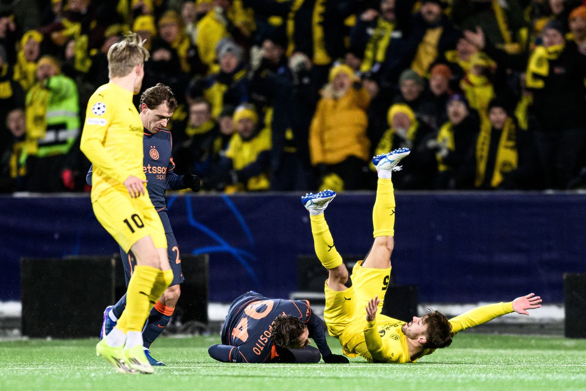 Bodo/Glimt - Inter, turul play-off-ului pentru sferturile UCL // foto: Imago