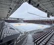 Stadionul Rapid, Giulești. Iarna a pus stăpânire pe București - 18 februarie 2026. Foto: Ionuț Iordache (GSP.RO)
