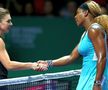 Simona Halep și Serena Williams