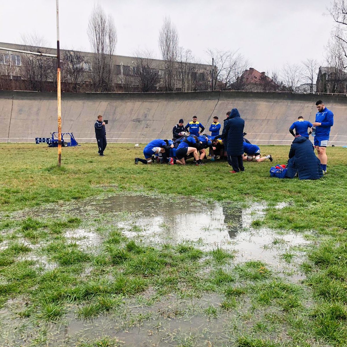 Imagini revoltătoare de la antrenamentele echipei naționale de Rugby