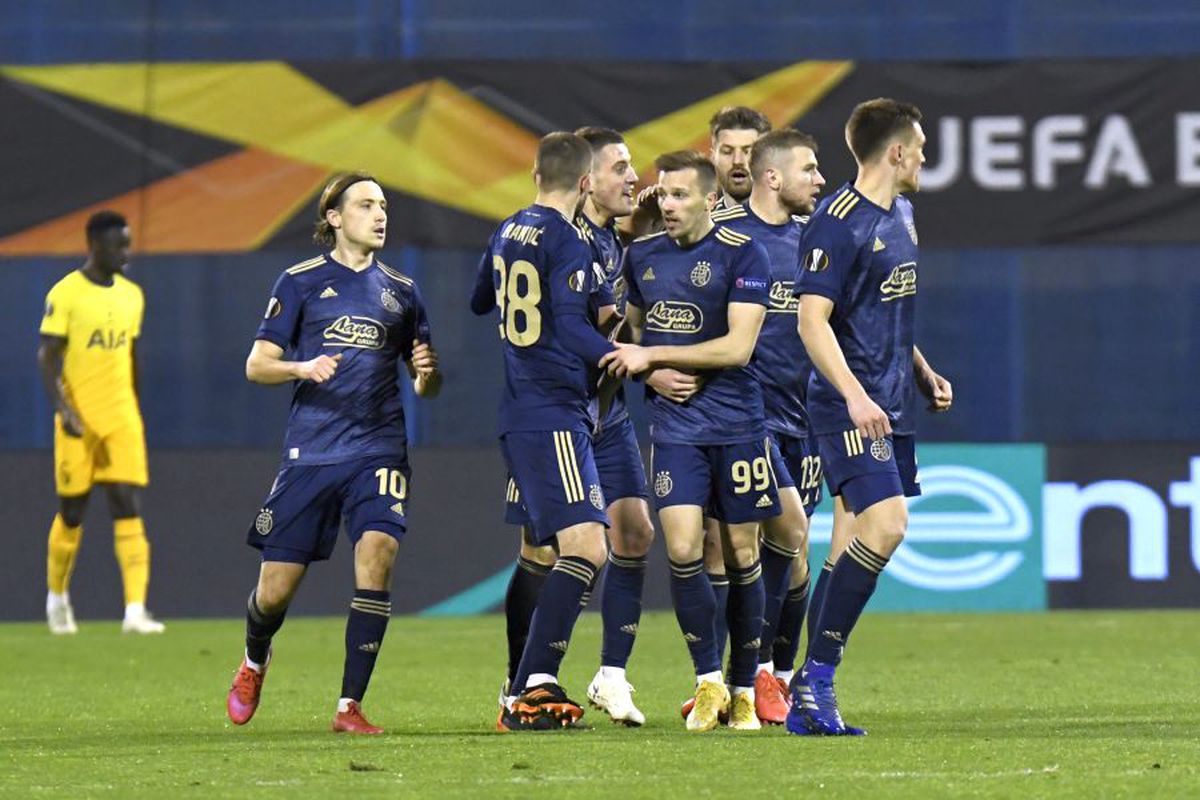 Tottenham, OUT din EL după ce a avut 2-0 cu Dinamo Zagreb! United o elimină pe Milan » Cine s-a calificat în sferturi și când e tragerea la sorți