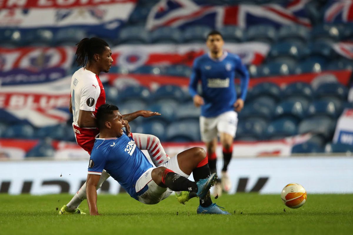 Rangers - Slavia Praga 0-2. VIDEO + FOTO Nicolae Stanciu, din nou magistral în Europa!