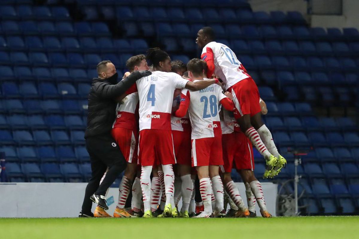 Rangers - Slavia Praga 0-2. VIDEO + FOTO Nicolae Stanciu, din nou magistral în Europa!