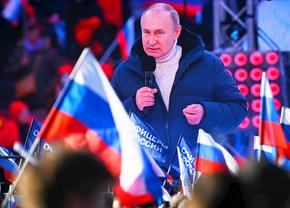 Războiul din Ucraina » Ultimele știri: Vladimir Putin, „tăiat” de televizunea rusă când ținea un discurs pe cel mai mare stadion din Rusia!