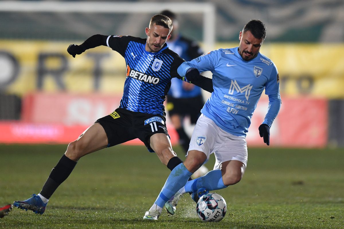 FC Voluntari - CSU Craiova 3-1. Budescu a fost one-man show! Ciobotariu a oprit seria de victorii a lui Reghe