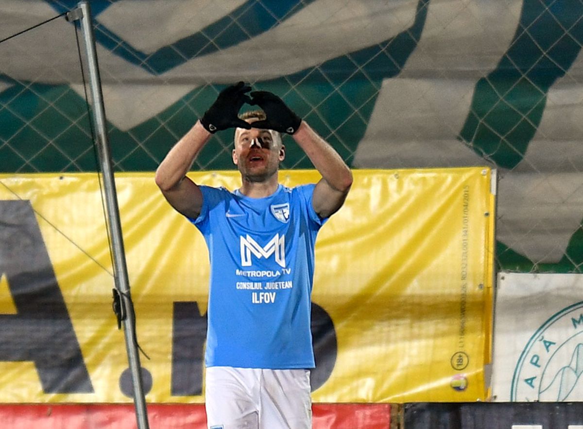 FC Voluntari - CSU Craiova 3-1. Budescu a fost one-man show! Ciobotariu a oprit seria de victorii a lui Reghe