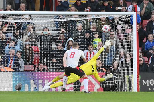 Ward-Prowse a egalat pentru Southampton în prelungiri // sursă foto: Guliver/gettyimages