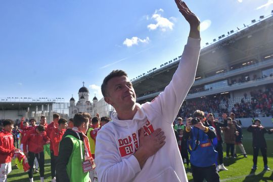 Ovidiu Burcă, antrenor Dinamo.
Foto: Cristi Preda (GSP)