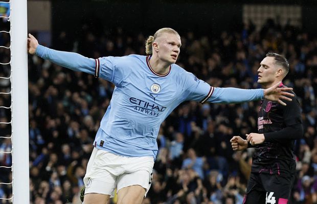 „Monstrul” Haaland e de neoprit! Încă un hattrick, iar Manchester City e în semifinalele Cupei Angliei