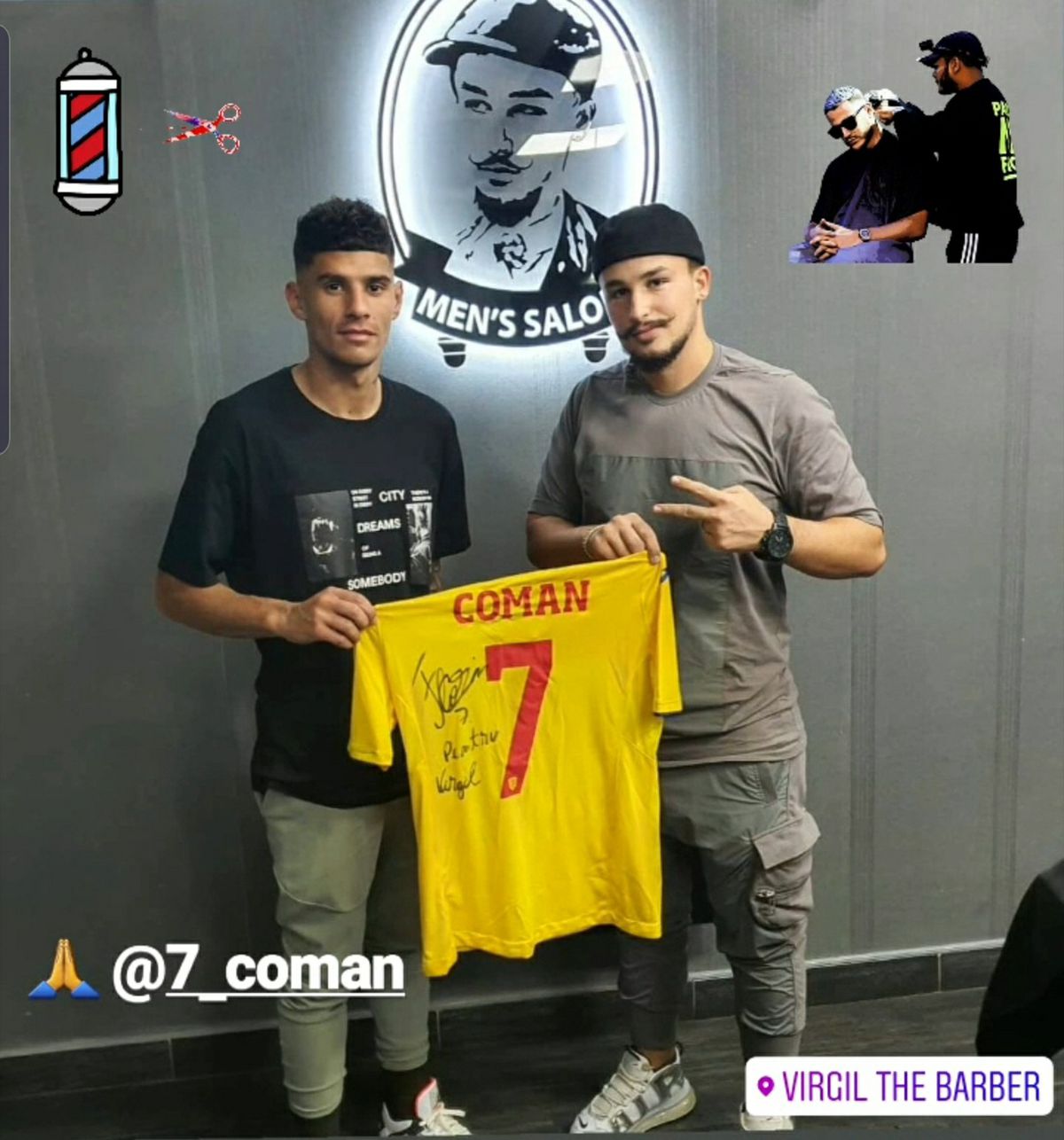 Se ocupă de look-ul mai multor fotbaliști din Superligă și-n timpul liber tunde gratis oamenii străzii: „Sunt un om credincios”