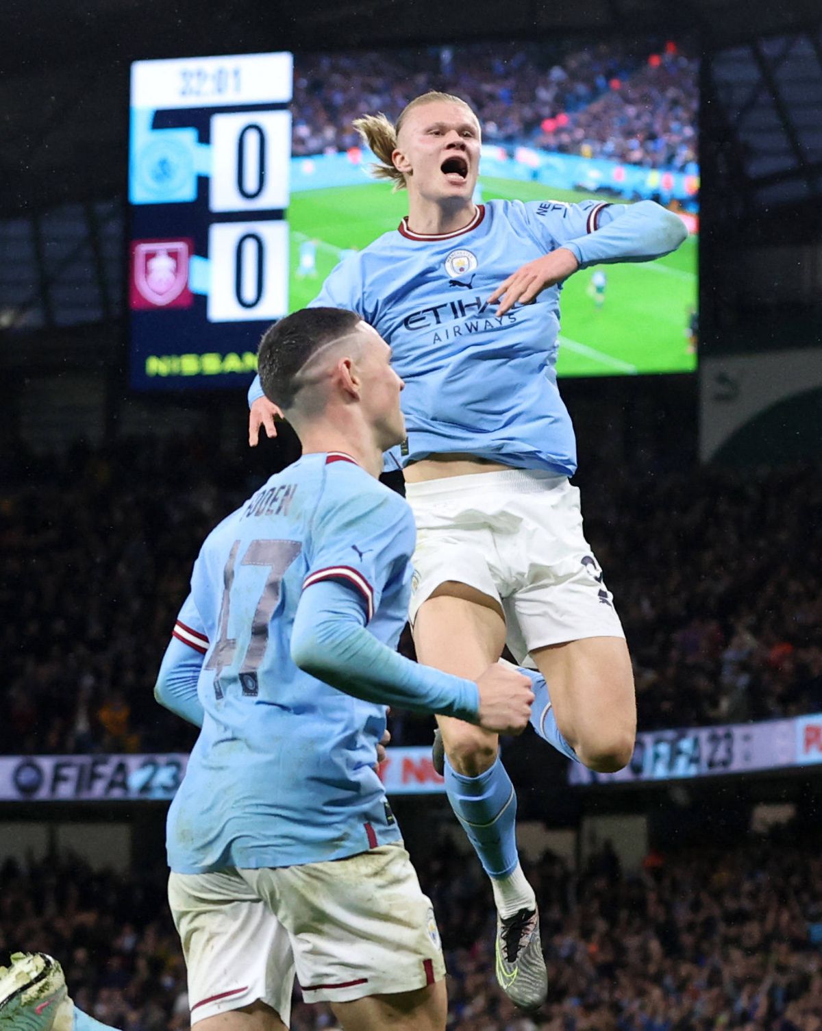 Manchester City - Burnley 6-0. Cupa Angliei