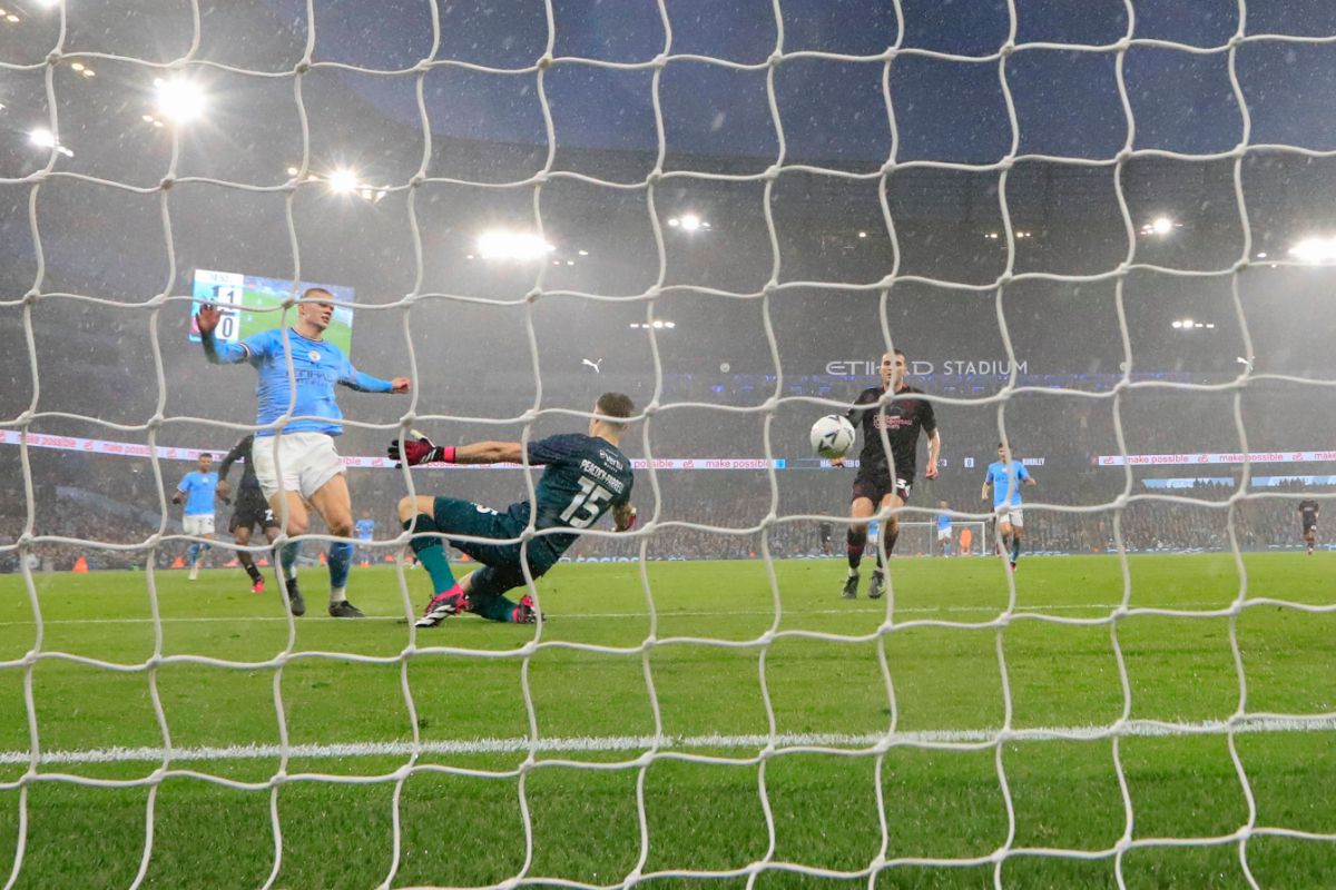 „Monstrul” Haaland e de neoprit! Încă un hattrick, iar Manchester City e în semifinalele Cupei Angliei